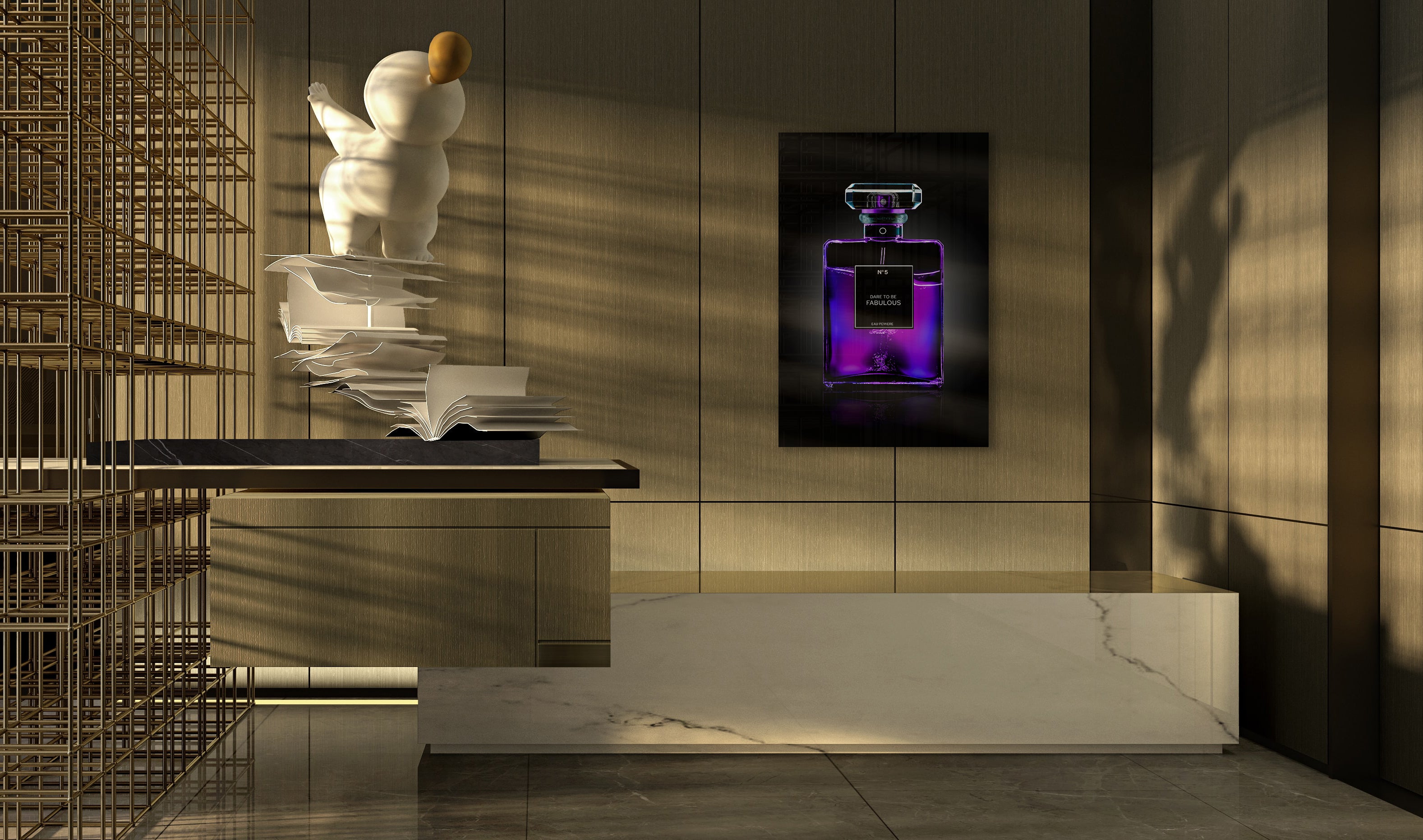 The Perfume Collection II Walldecoration Wandkraft