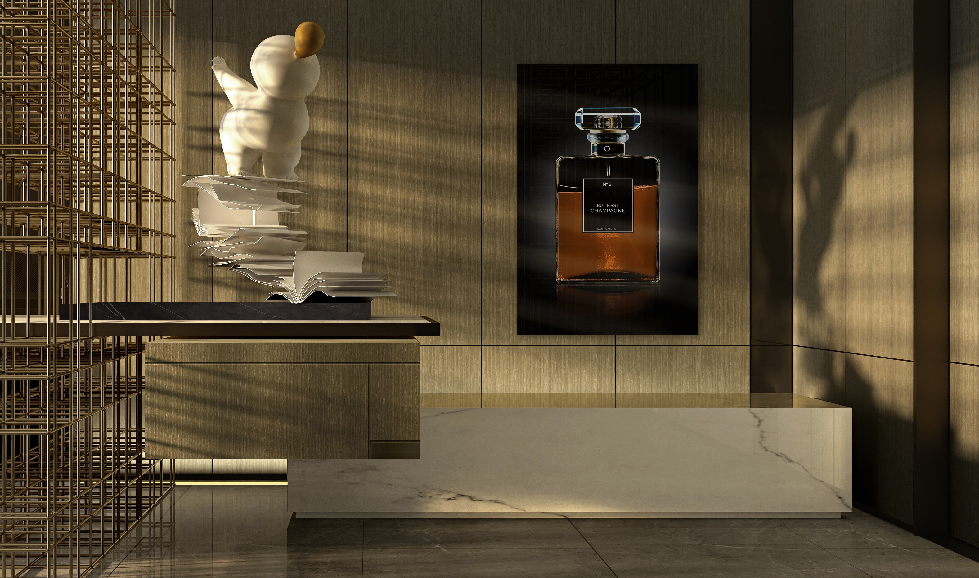 The Perfume Collection III Walldecoration Wandkraft