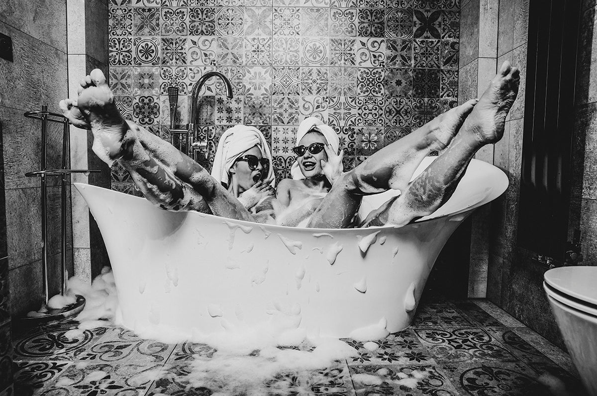 Diva's Bath Walldecoration Wandkraft 120x80 cm Aluminium Profiel
