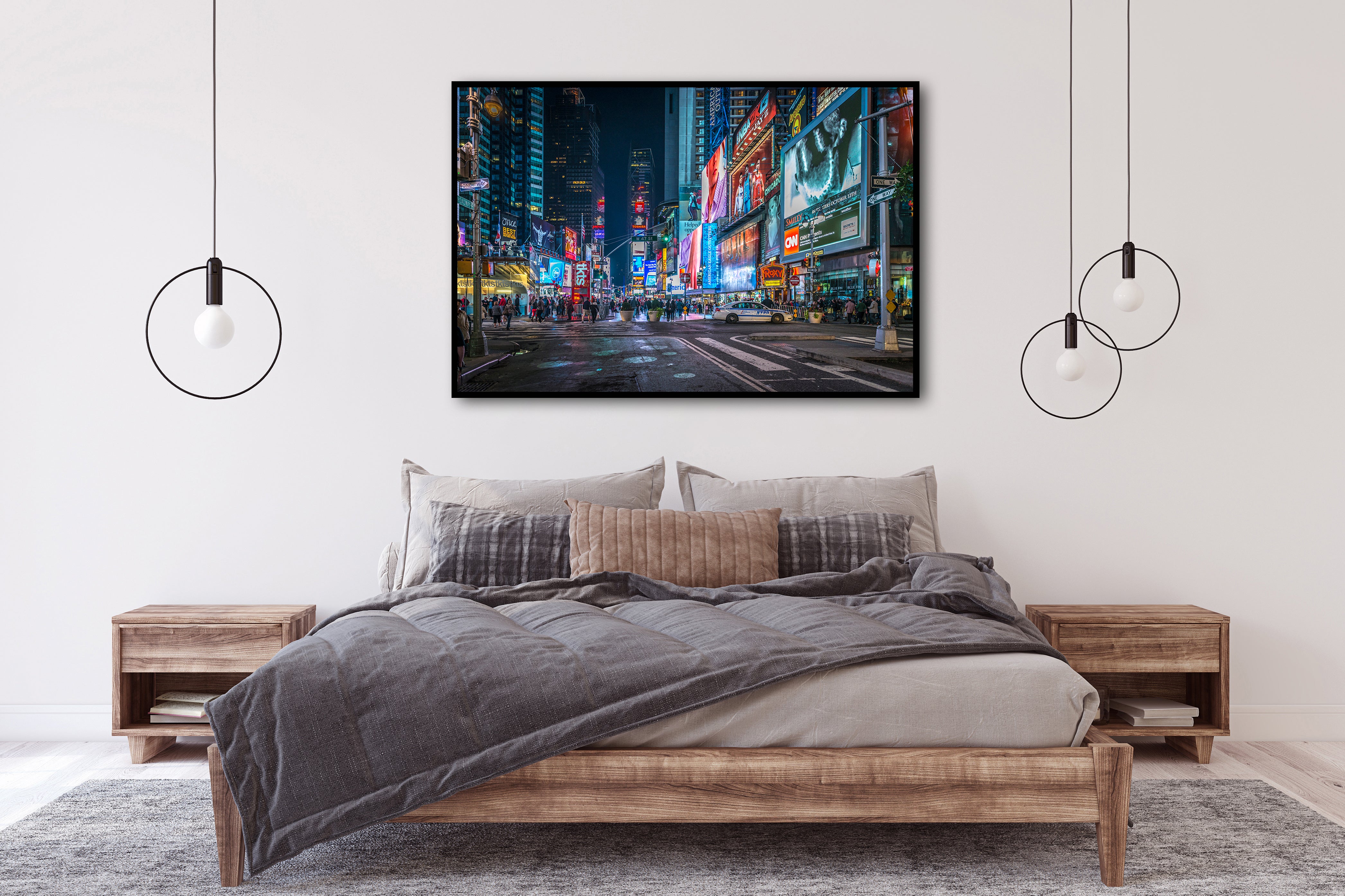Time Square Walldecoration Wandkraft