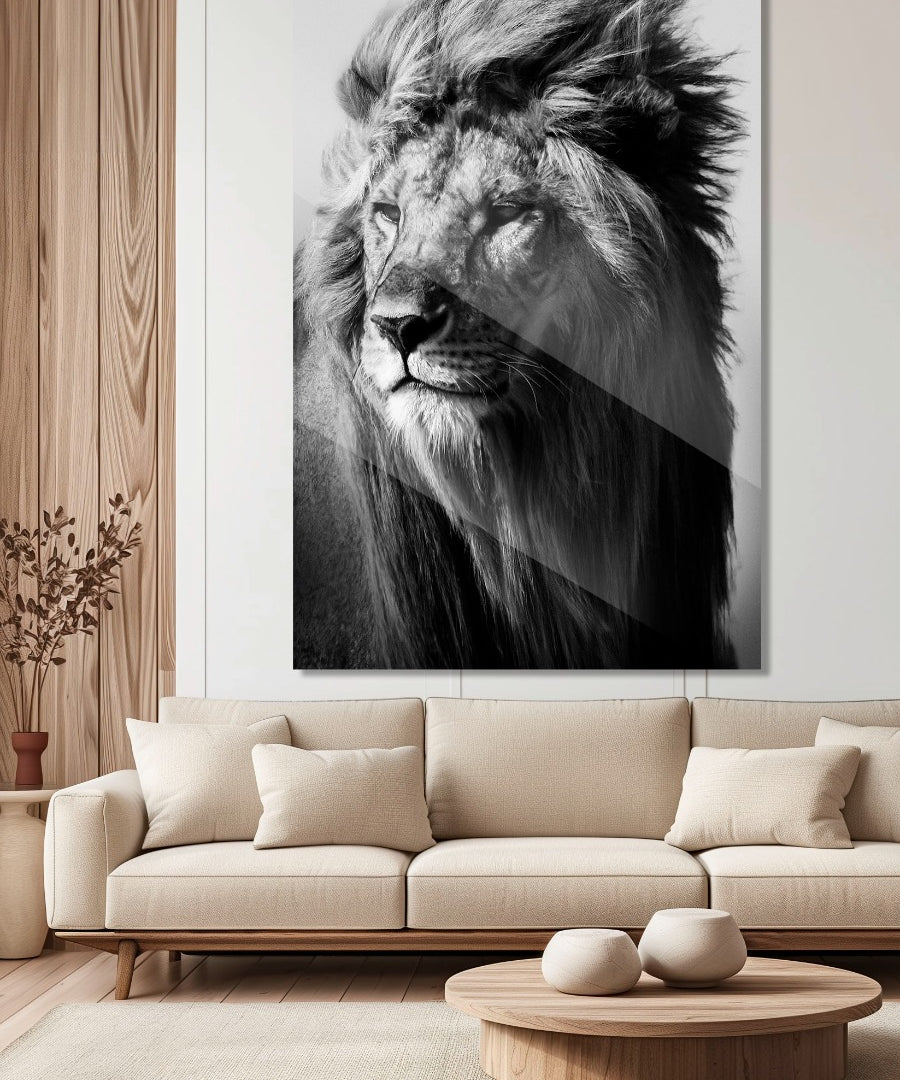 Lion in the Wild I Walldecoration Wandkraft
