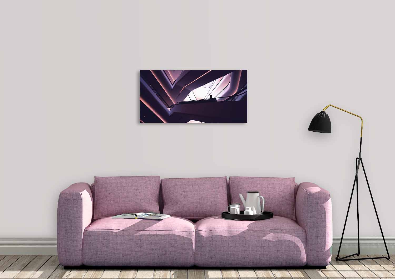 Rhythm of the City 002 Walldecoration Wandkraft