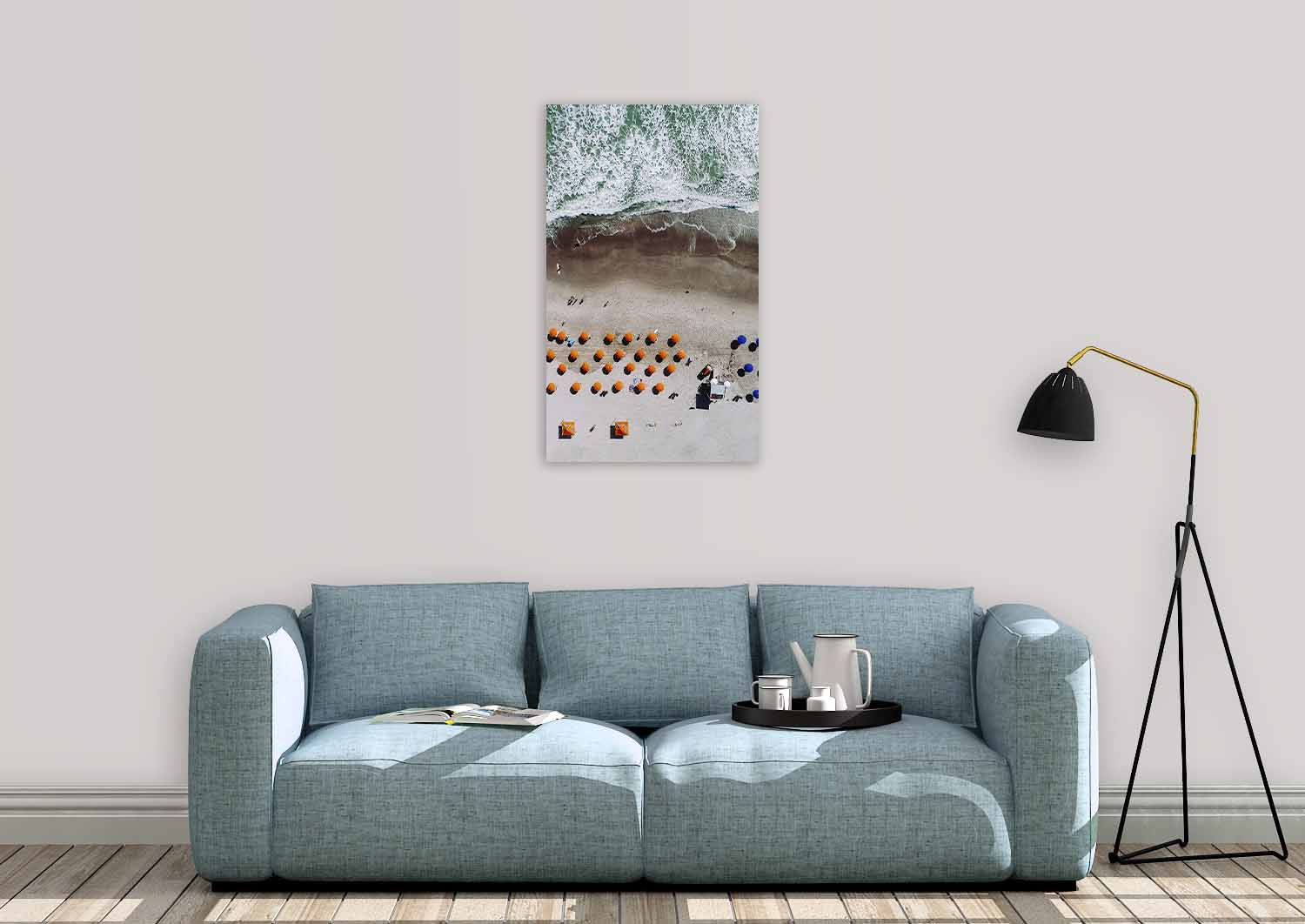Summer Time 002 Walldecoration Wandkraft