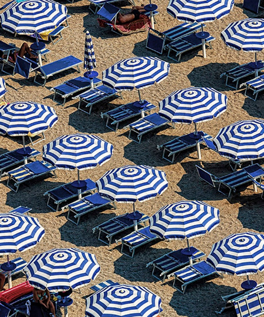 Summer Time 004 Walldecoration Wandkraft 40x30 cm Plexiglas Blind Kunststof Ohangsysteem