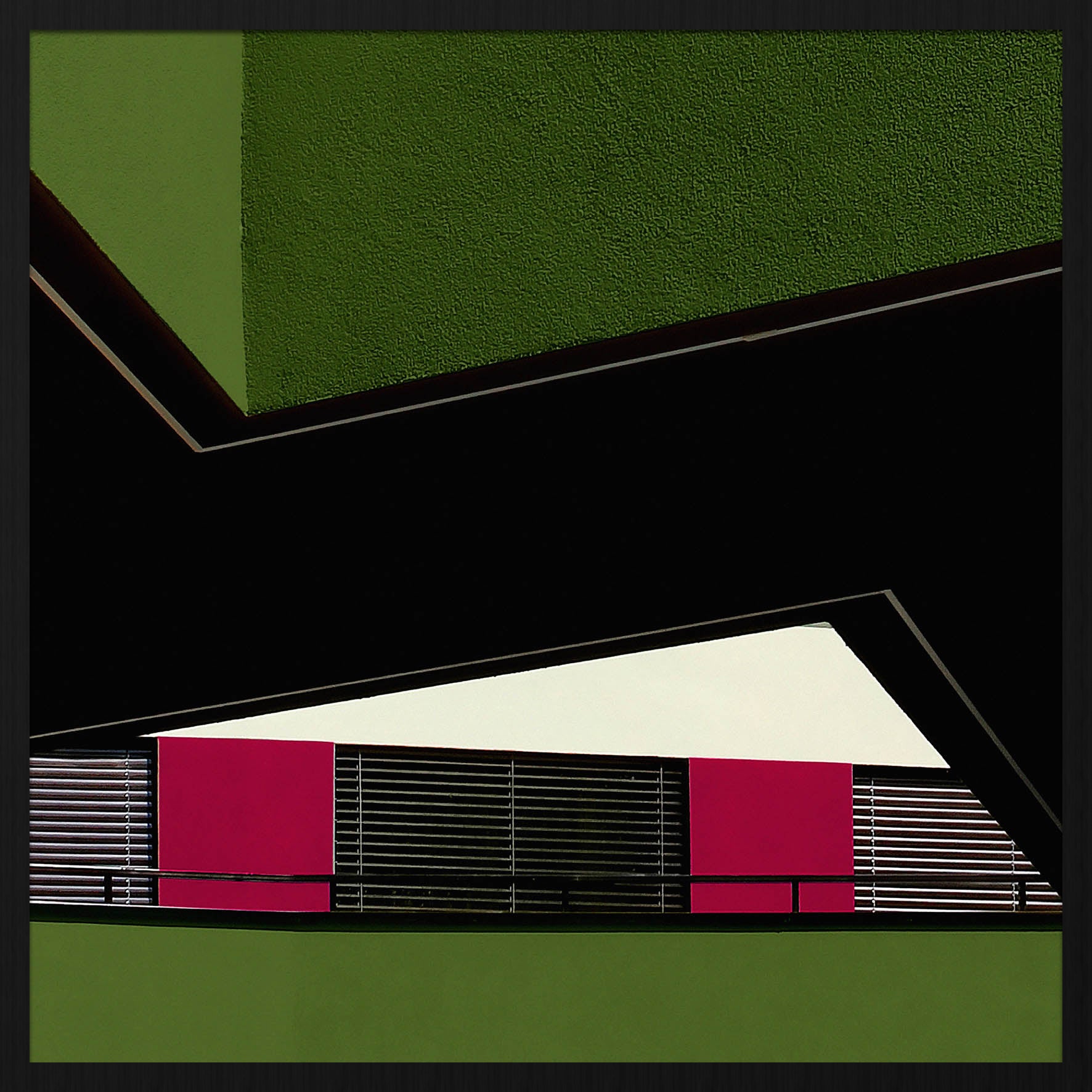 Rhythm of the City 004 Walldecoration Wandkraft 74x74 cm B