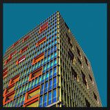 Rhythm of the City 005 Walldecoration Wandkraft 74x74 cm