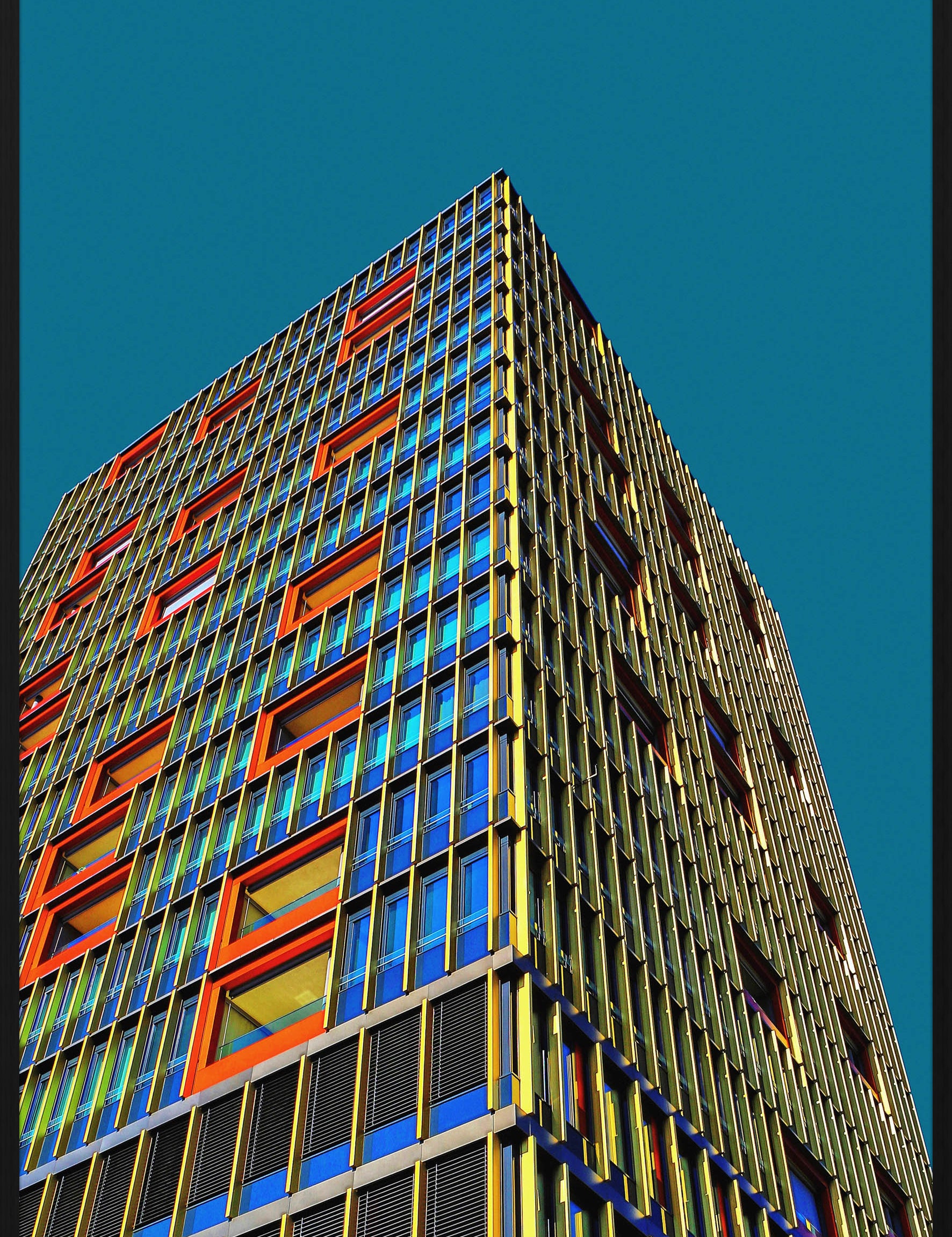 Rhythm of the City 005 Walldecoration Wandkraft 48x98 cm