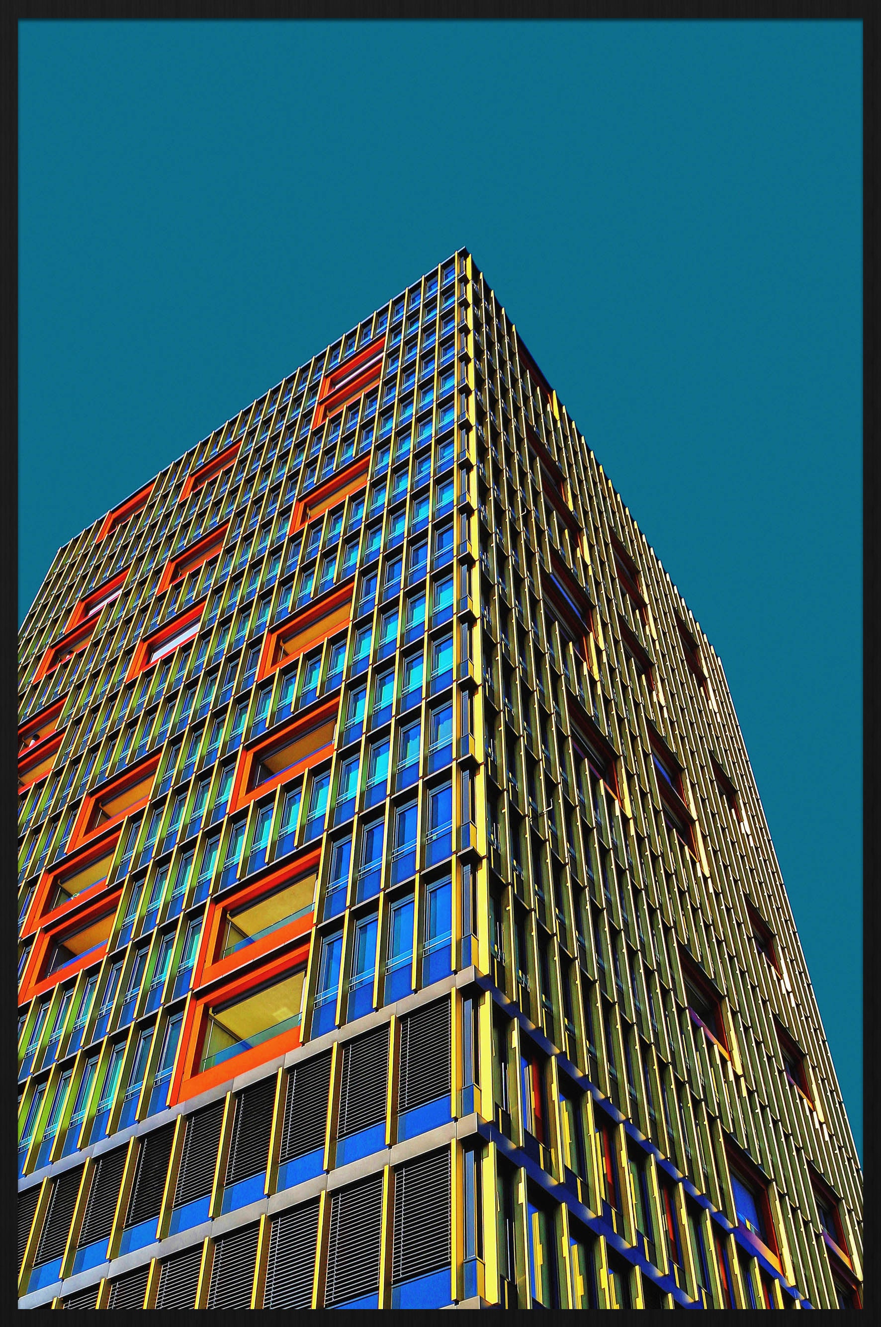 Rhythm of the City 005 Walldecoration Wandkraft 48x98 cm