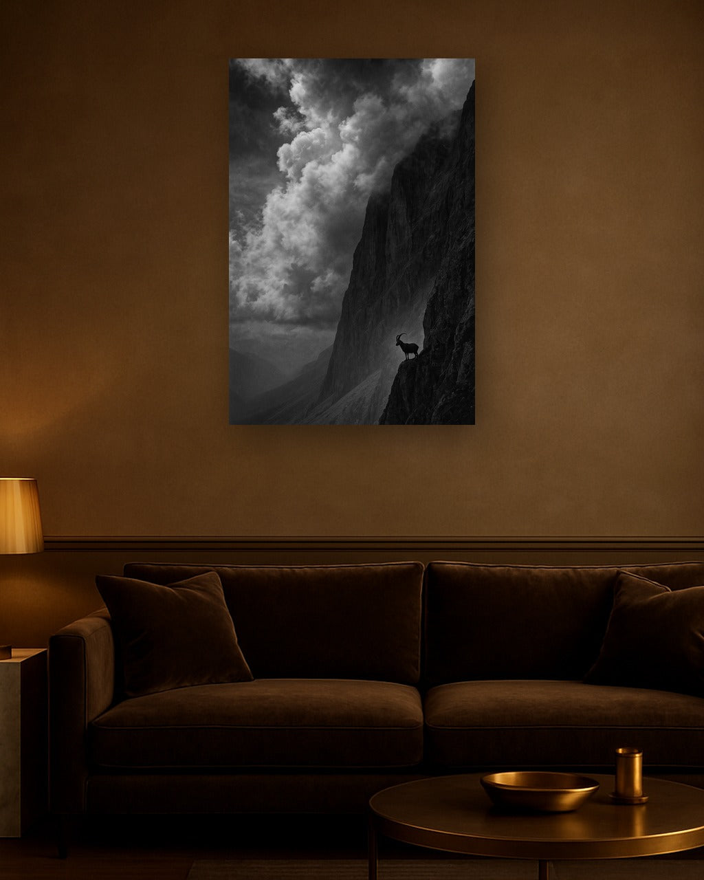 Stone Ledge interieur mockup zonder lijst