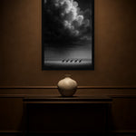 Storm Line interieur mockup met zwarte lijst
