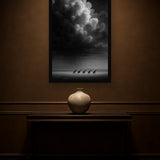 Storm Line interieur mockup met zwarte lijst