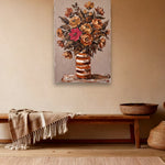Striped Bouquet ambiance sans cadre dans un intérieur bohème
