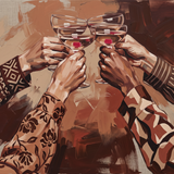 The Toast - handen heffen een glas, Wandkraft