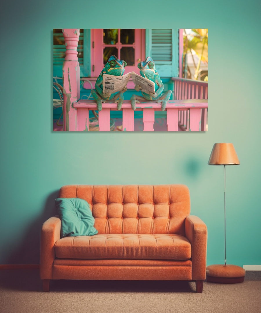 News Time for Lizards Walldecoration Wandkraft