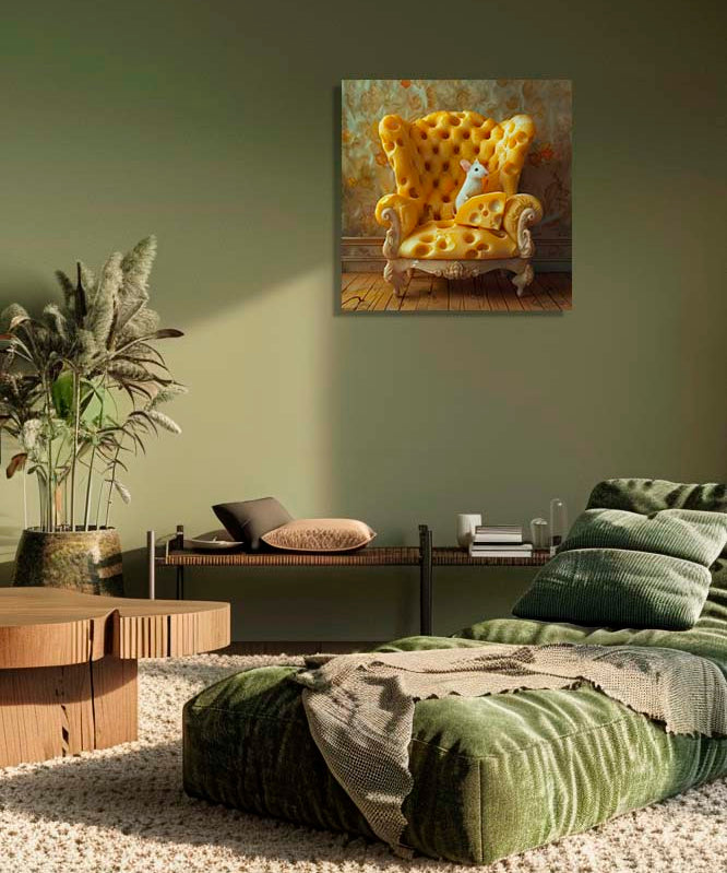 Whiskers and Cheese Dreams Walldecoration Wandkraft