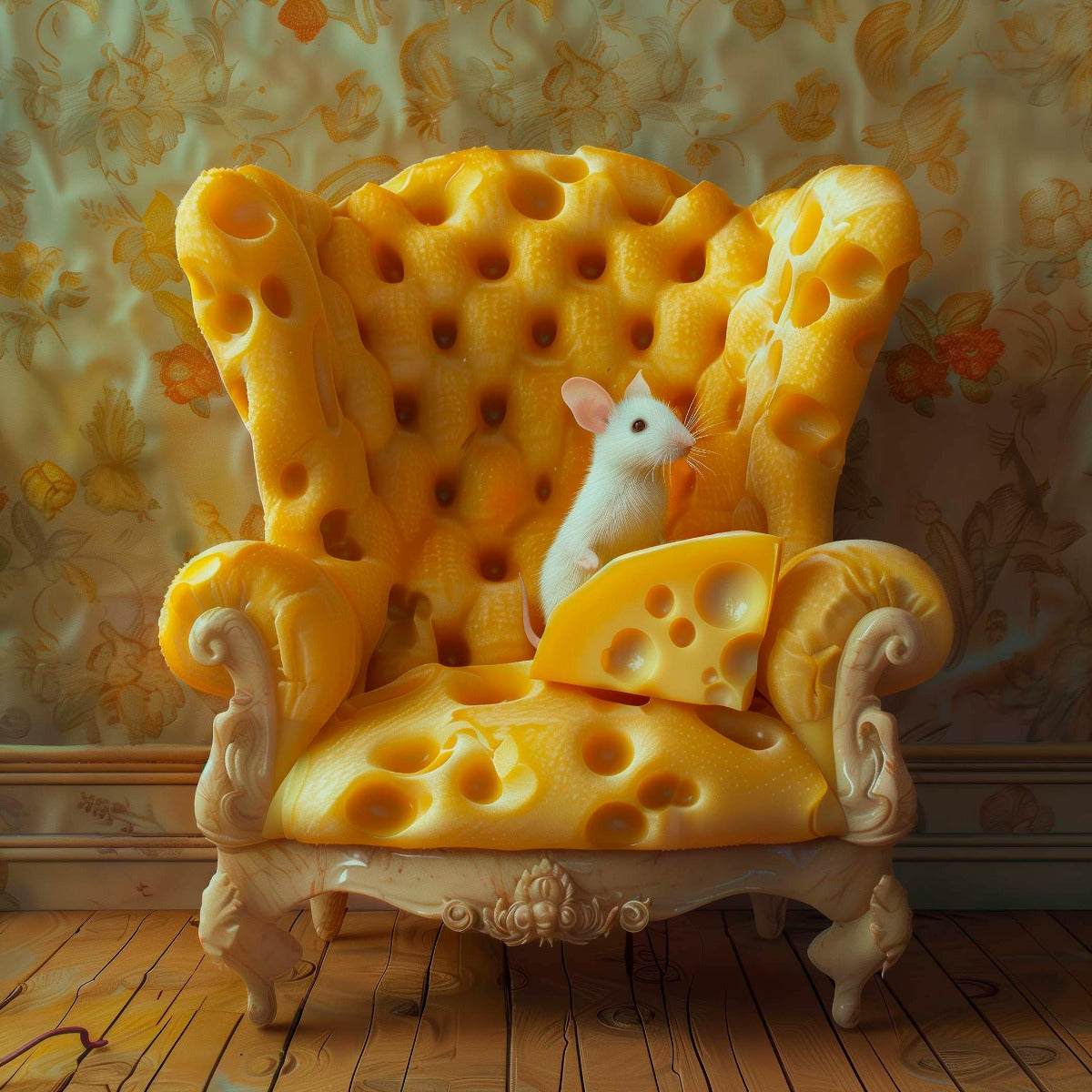 Whiskers and Cheese Dreams Walldecoration Wandkraft