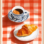 Coffee date Walldecoration Wandkraft 30x40 Frame Nature