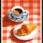 Coffee date Walldecoration Wandkraft 30x40 Frame Black