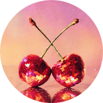 Double Disco Walldecoration Wandkraft 70x70