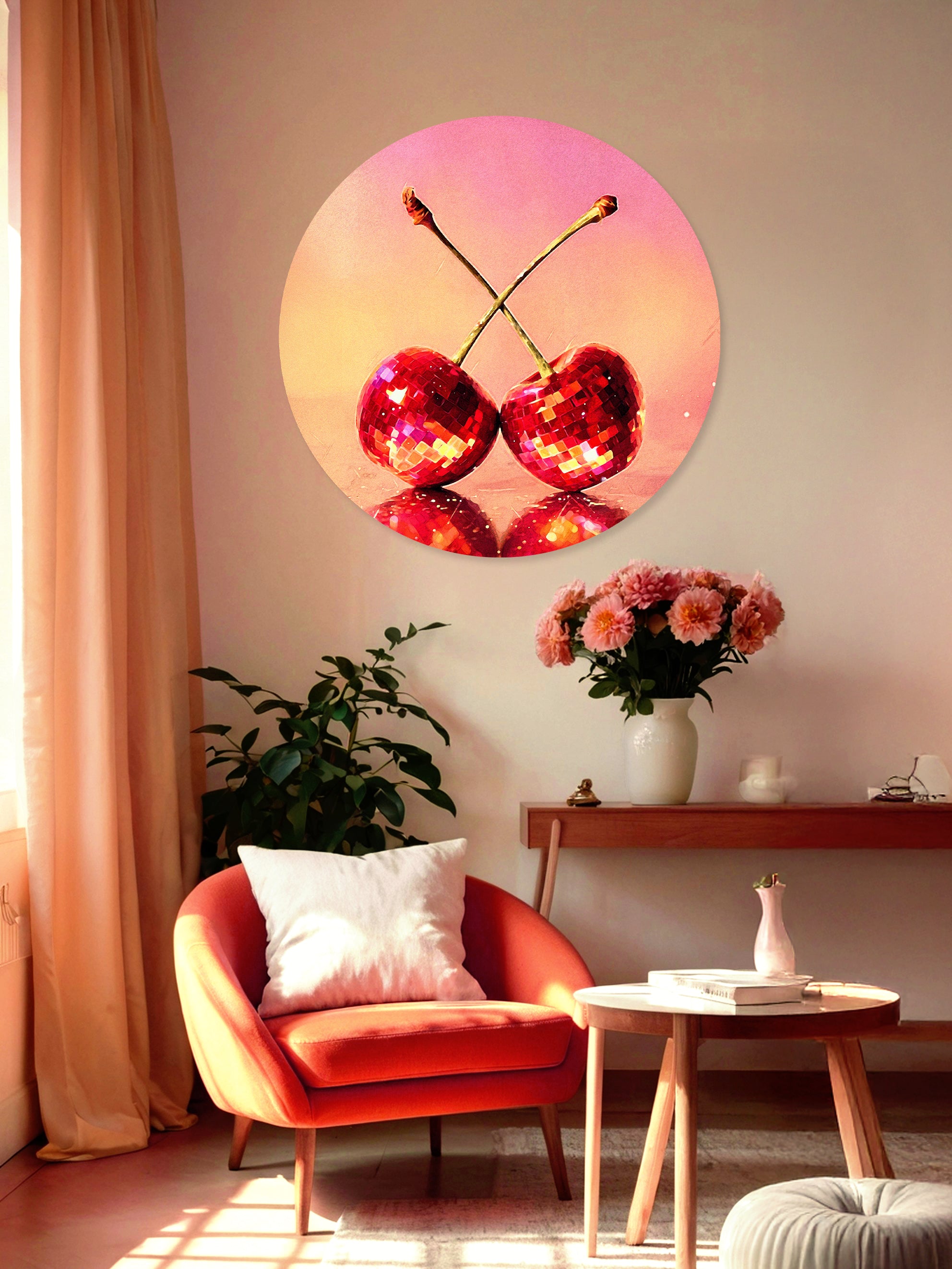 Double Disco Walldecoration Wandkraft