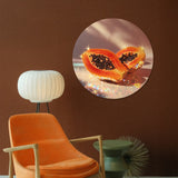 Discoball Papaya Walldecoration Wandkraft