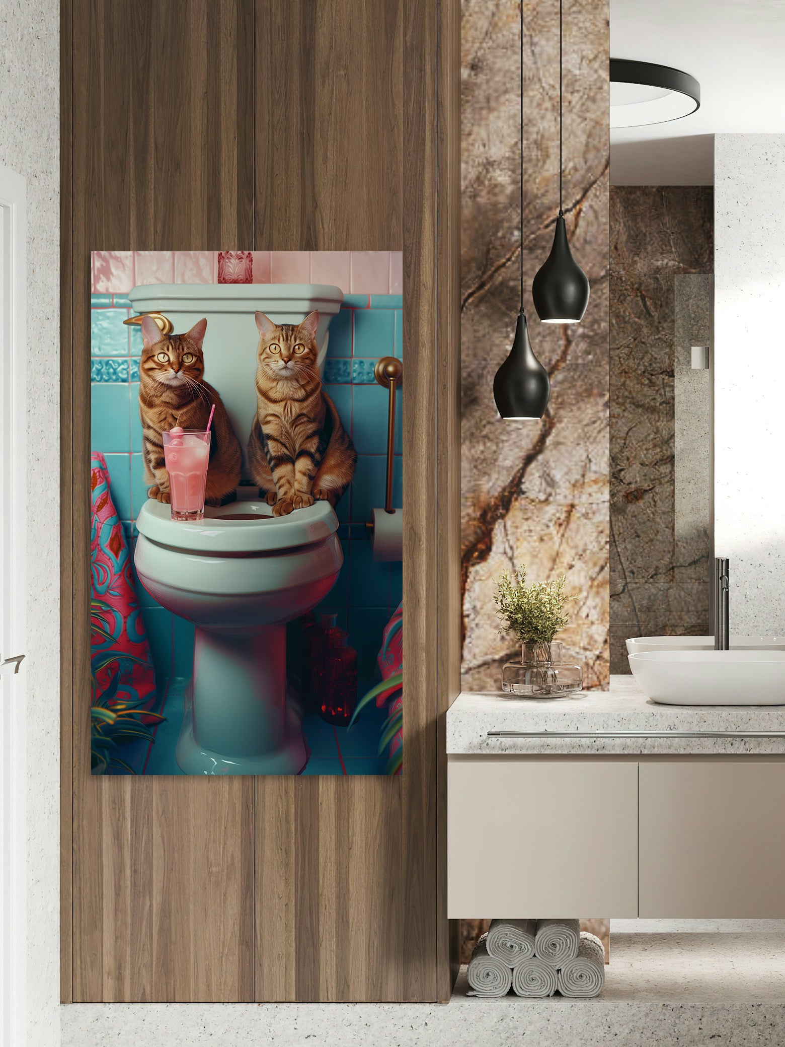 Cats Walldecoration Wandkraft Default Title