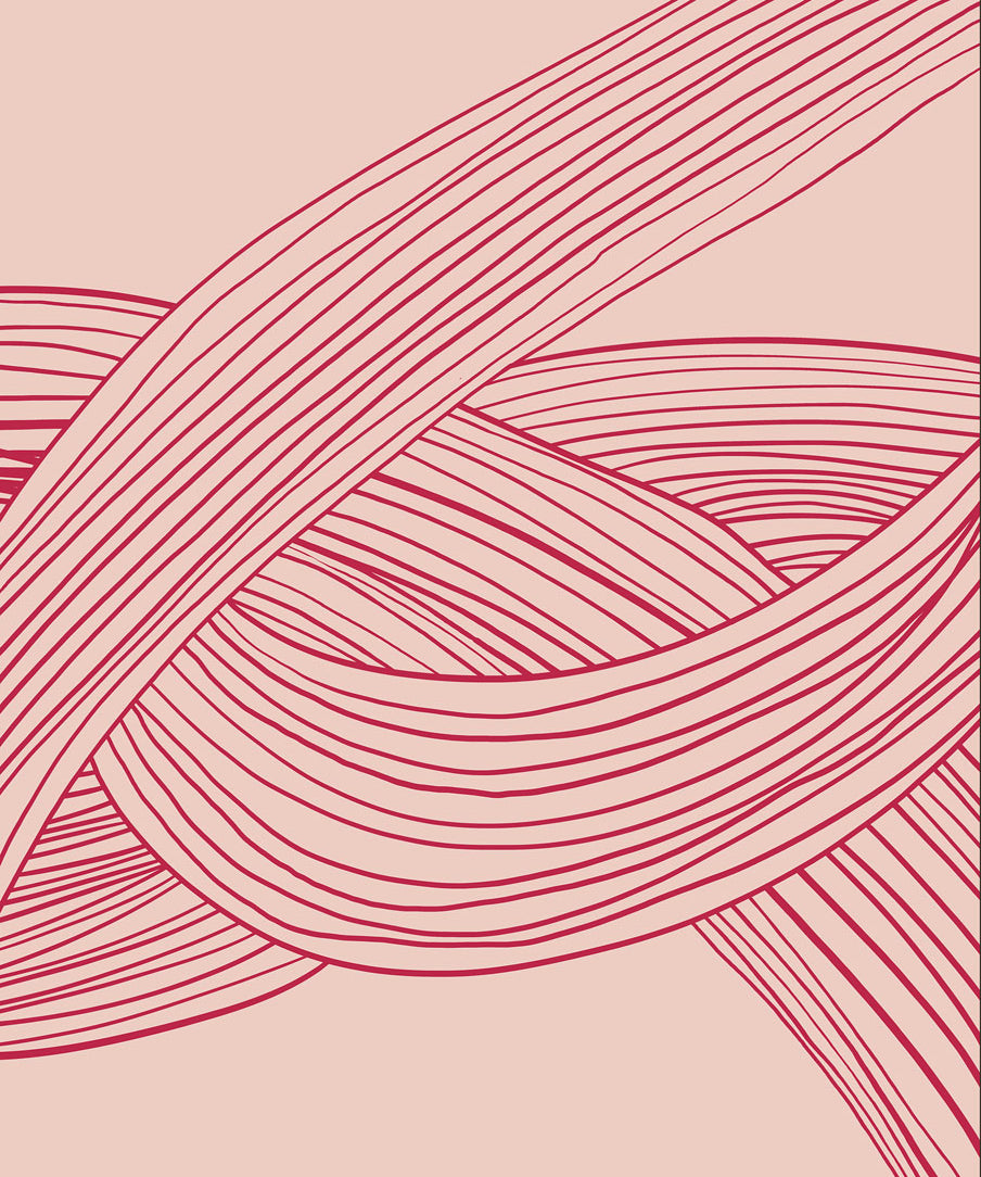 Magenta Fever 017 Walldecoration Wandkraft 30x40 cm