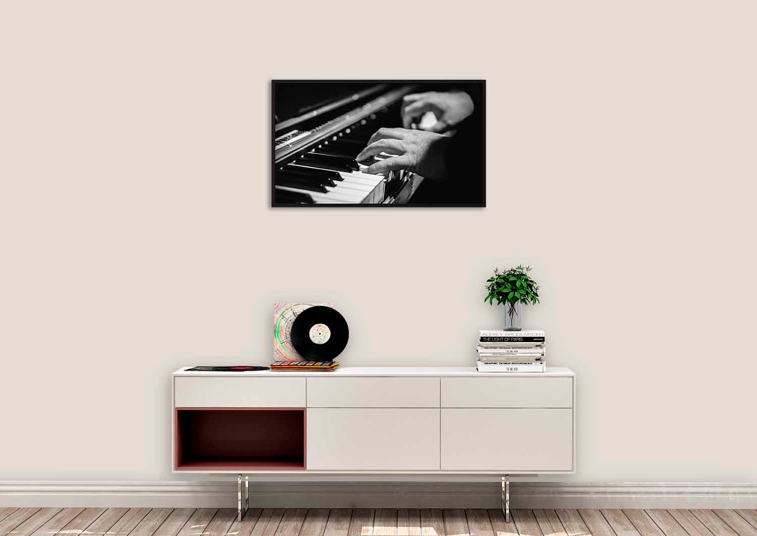 Music 006 Walldecoration Wandkraft
