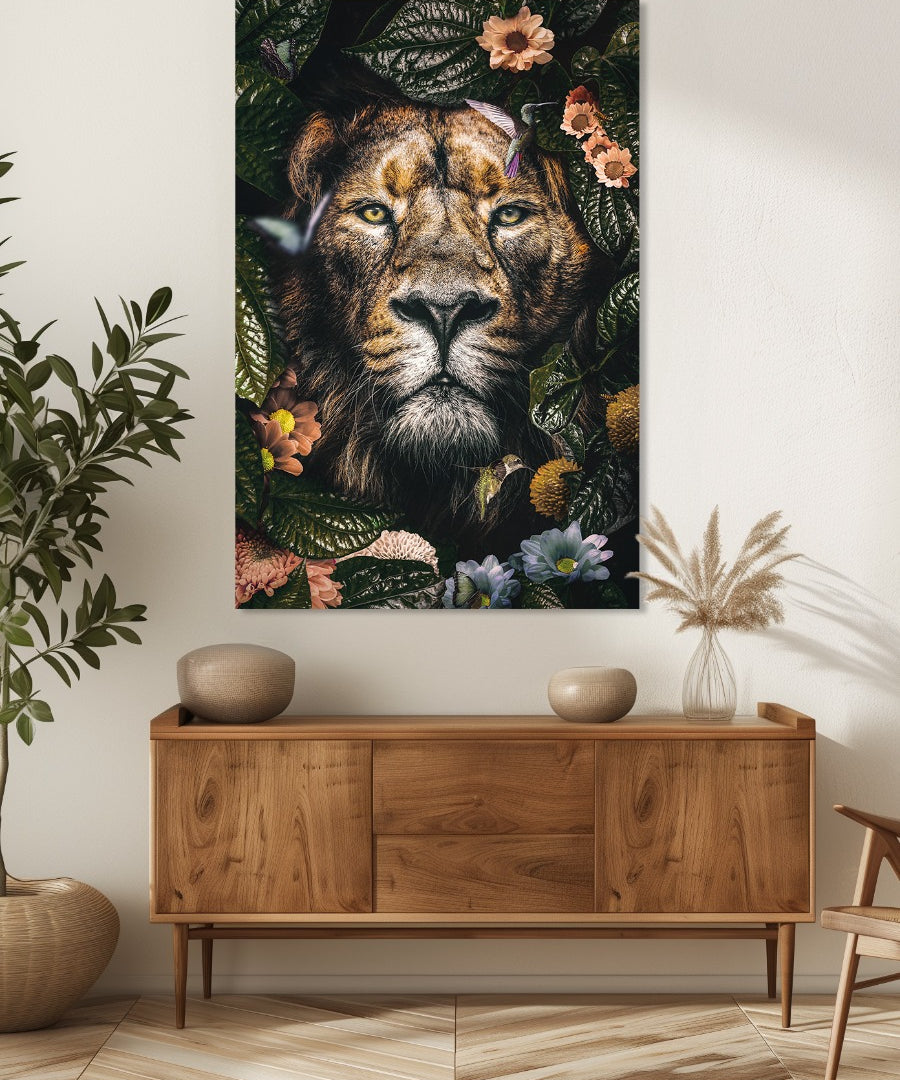 Lion Walldecoration Wandkraft