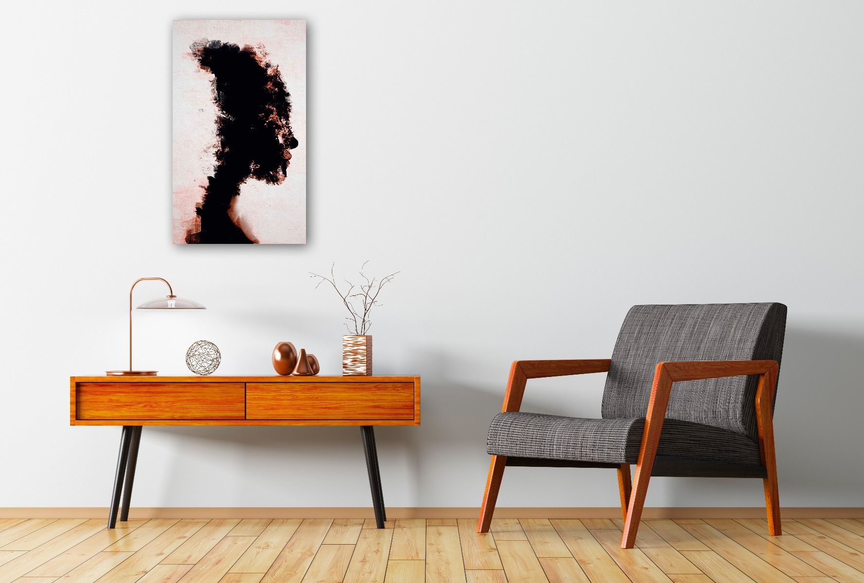 Silhouette I Walldecoration Wandkraft