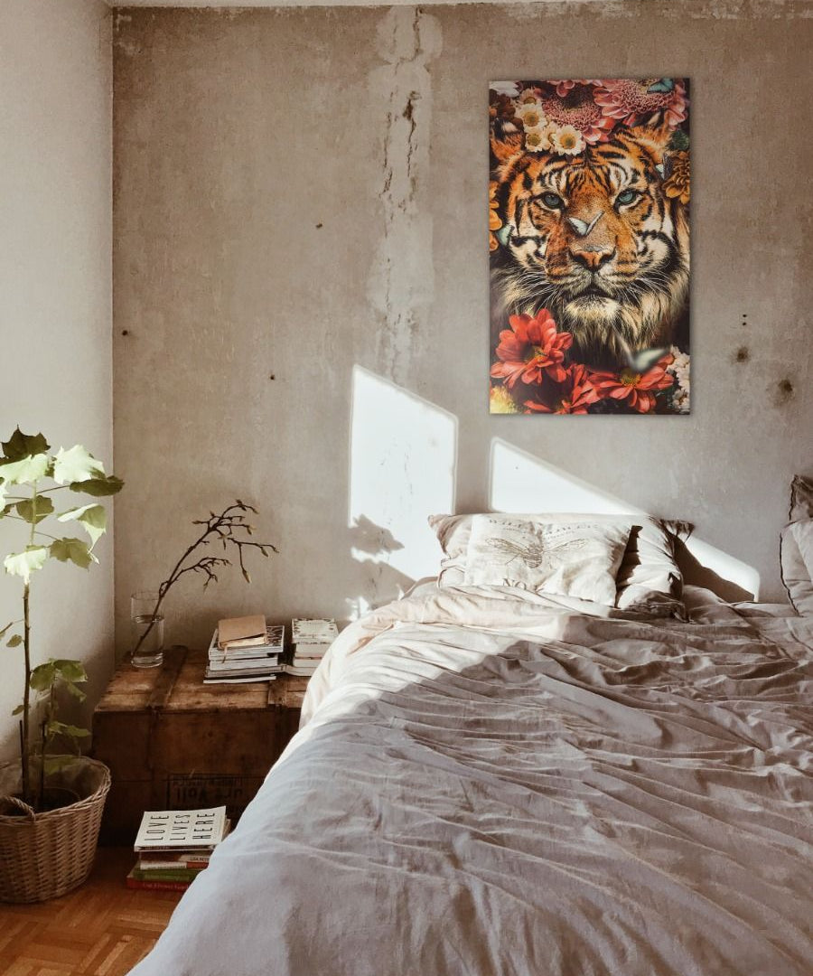 Tiger Walldecoration Wandkraft
