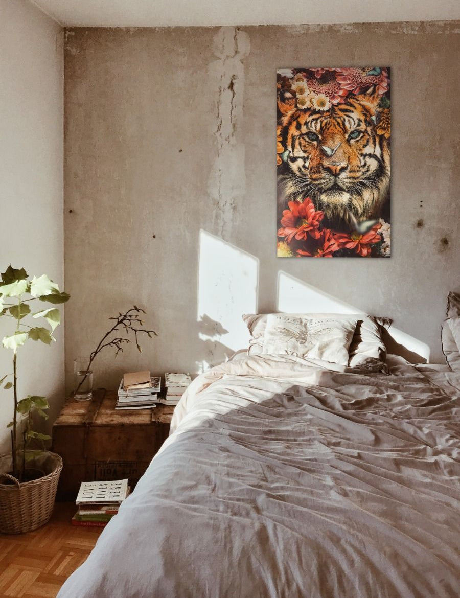 Tiger Walldecoration Wandkraft