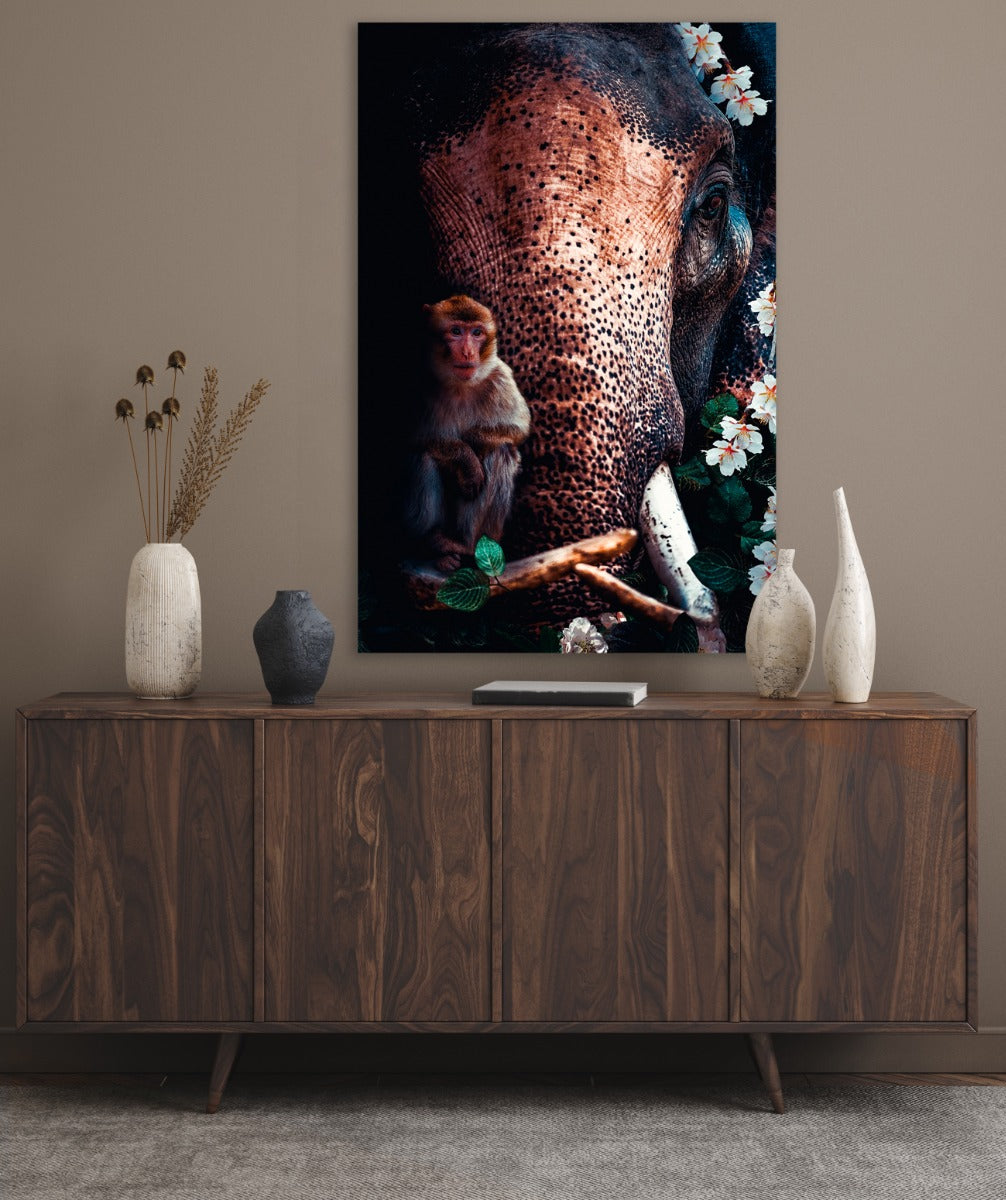 Elephant Walldecoration Wandkraft