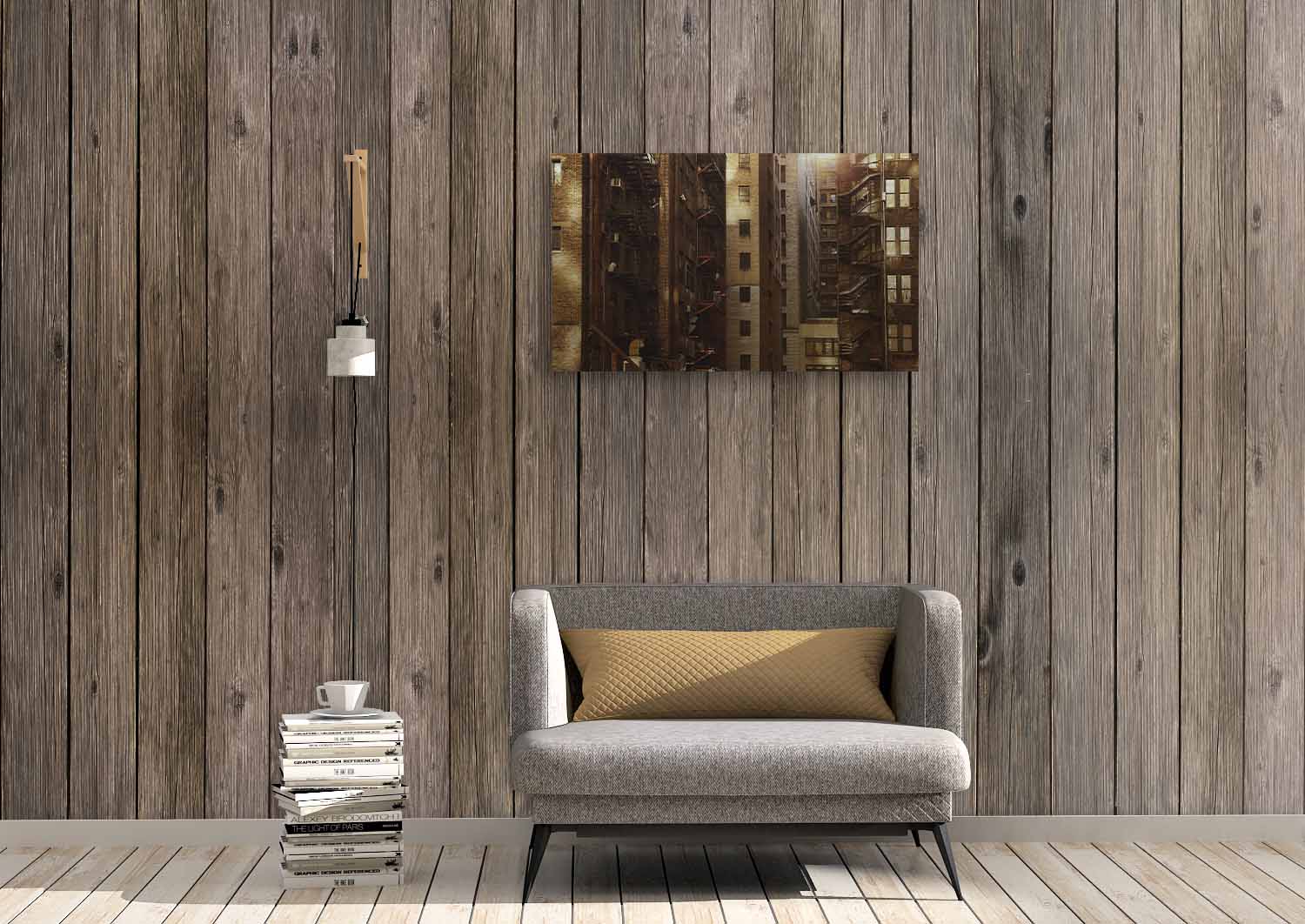 Rhythm of the City 011 Walldecoration Wandkraft