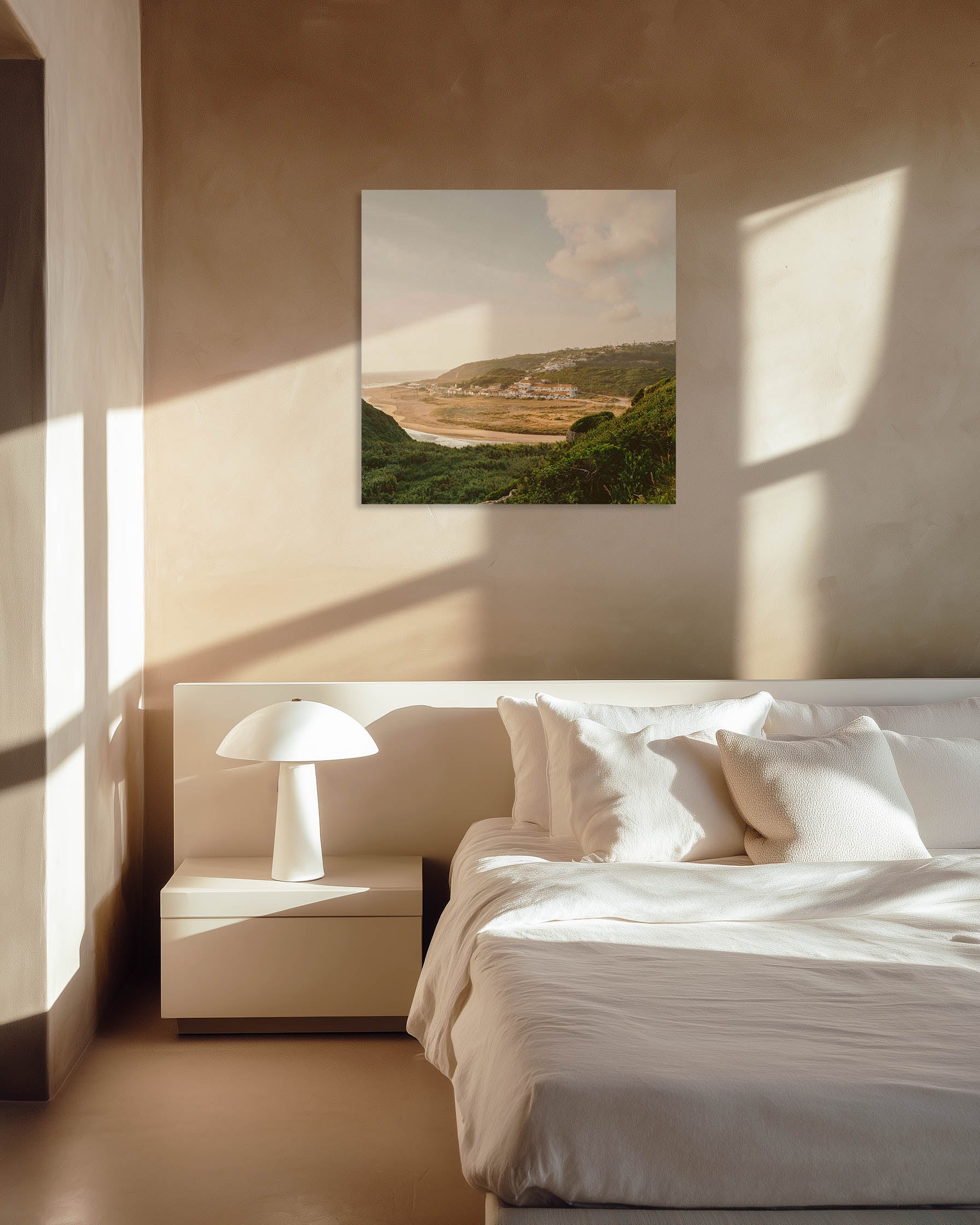 The estuary Walldecoration Wandkraft 74x74