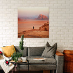 Beyond the horizon Walldecoration Wandkraft 74x74
