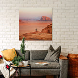 Beyond the horizon Walldecoration Wandkraft 74x74