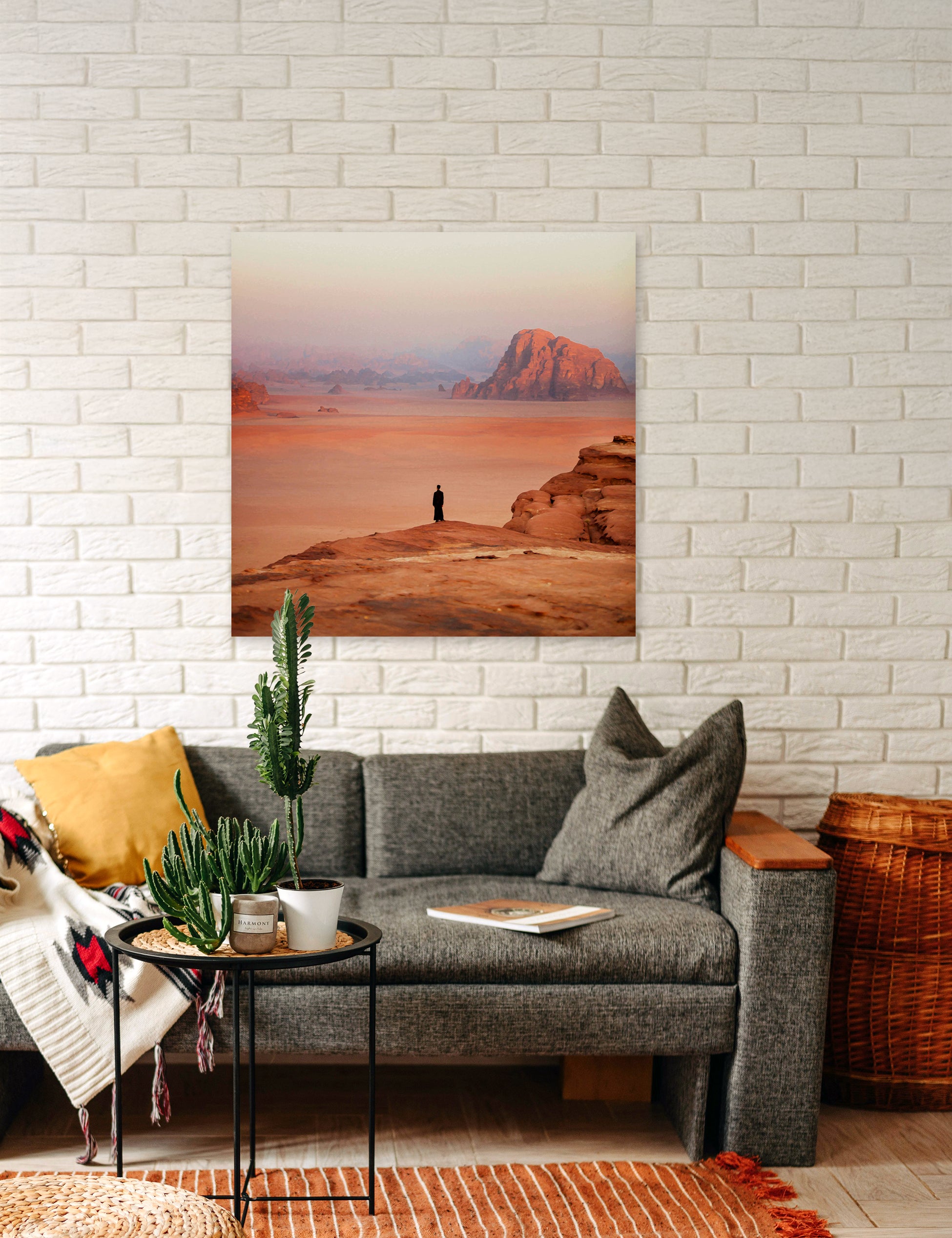 Beyond the horizon Walldecoration Wandkraft 74x74