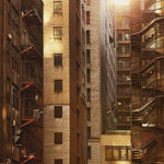 Rhythm of the City 011 Walldecoration Wandkraft 74x74 cm