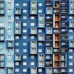 Rhythm of the City 016 Walldecoration Wandkraft 74x74 cm