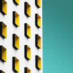 Rhythm of the City 027 Walldecoration Wandkraft 74x74 cm