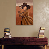 Windswept Brim sfeerbeeld zonder lijst in moderne luxe interieur