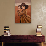 Windswept Brim sfeerbeeld met zwarte baklijst in moderne luxe interieur
