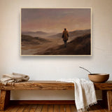 Windswept Path sfeerbeeld met blanke houten lijst in landelijk interieur