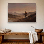 Windswept Path sfeerbeeld zonder lijst in landelijk interieur