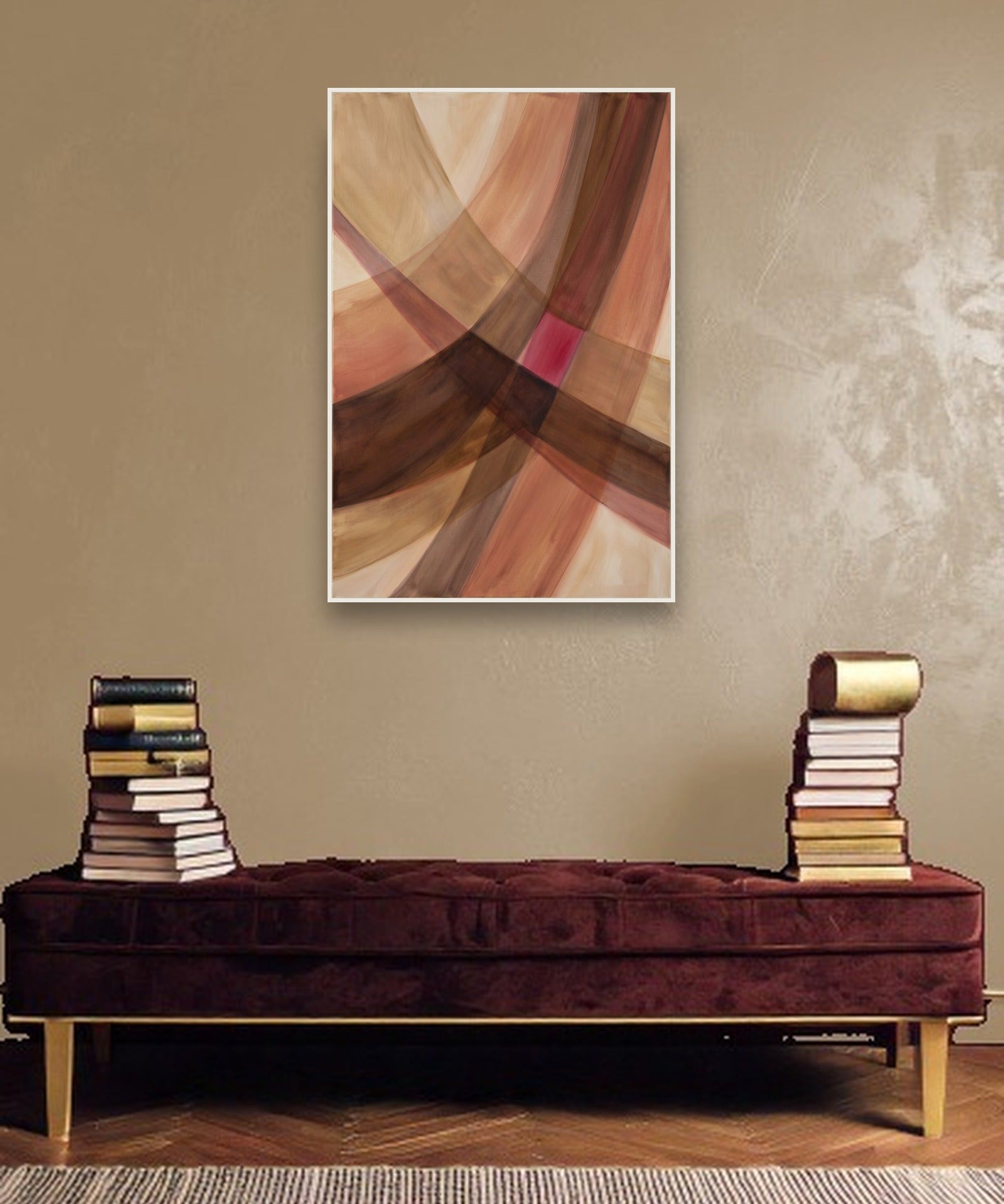 Woven Light sfeerbeeld met witte baklijst
