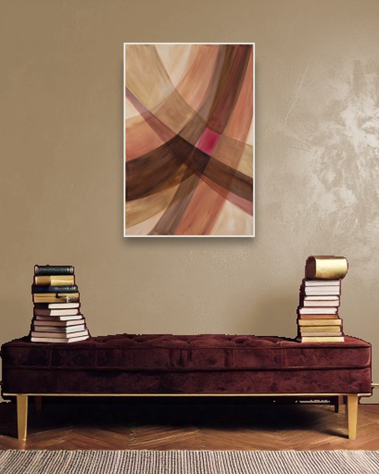 Woven Light sfeerbeeld met witte baklijst